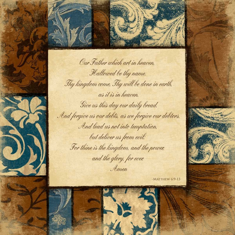 Lords Prayer art print by Jace Grey for $57.95 CAD