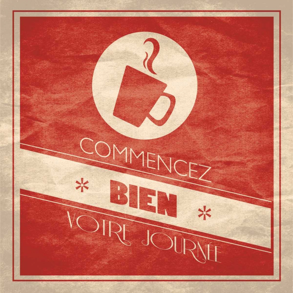 Coffee French 2 art print by Jace Grey for $57.95 CAD