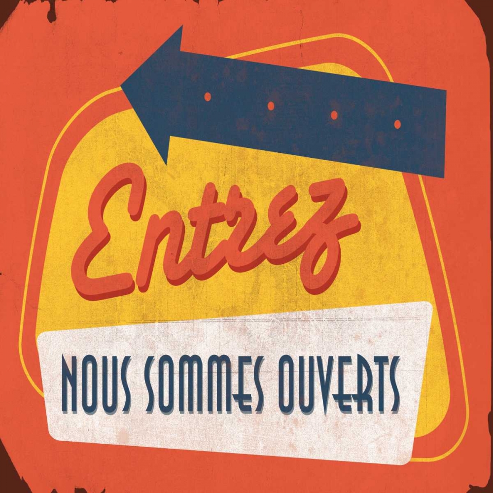Come In French art print by Jace Grey for $57.95 CAD
