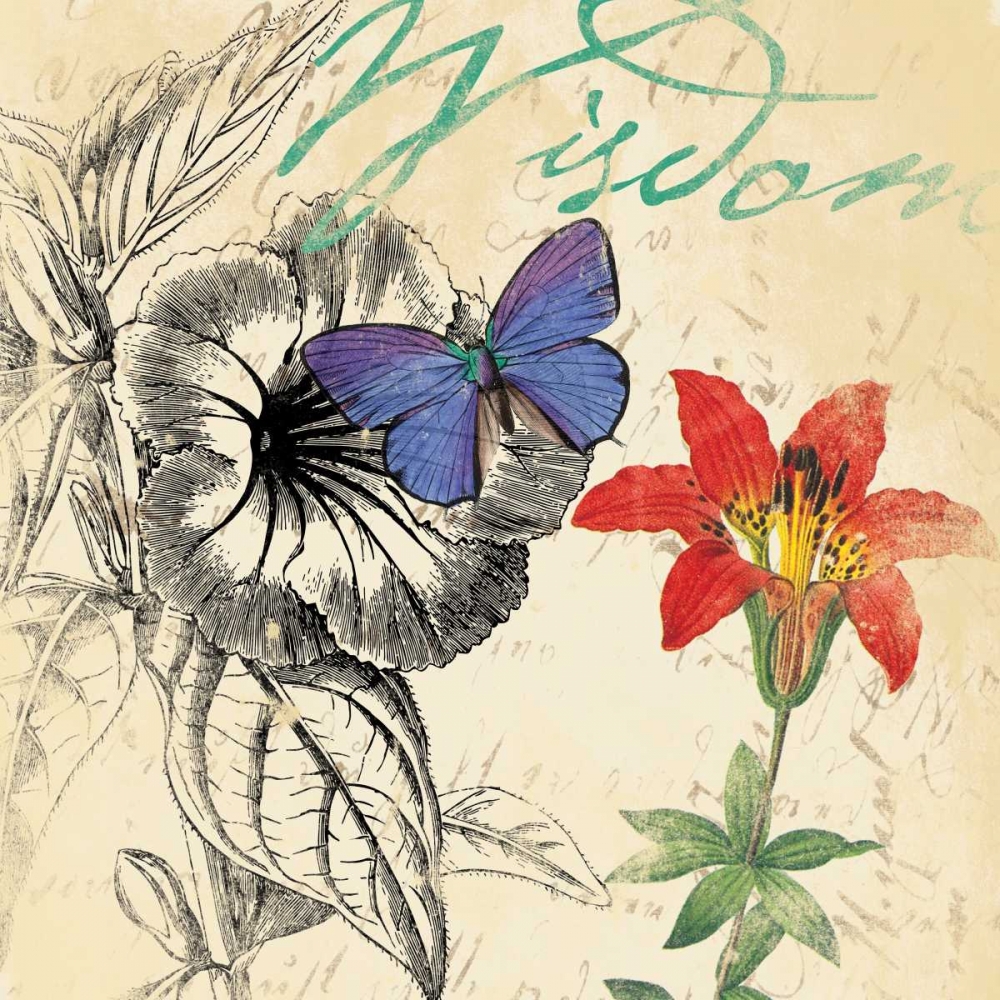Wisdom floral art print by Jace Grey for $57.95 CAD