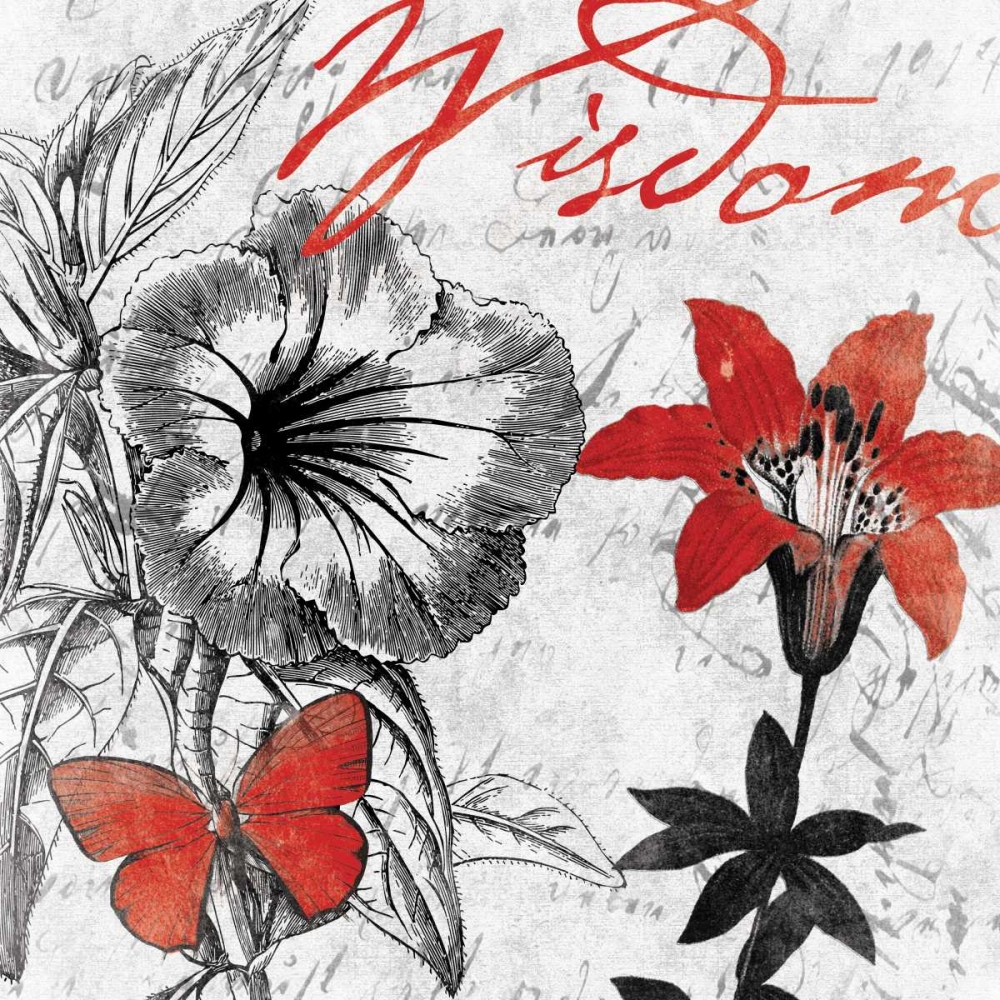 Wisdom floral art print by Jace Grey for $57.95 CAD