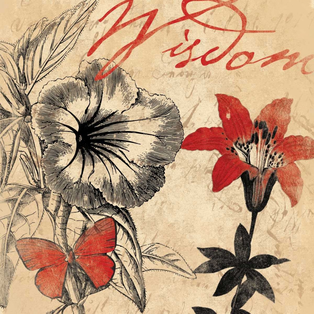 Wisdom floral art print by Jace Grey for $57.95 CAD
