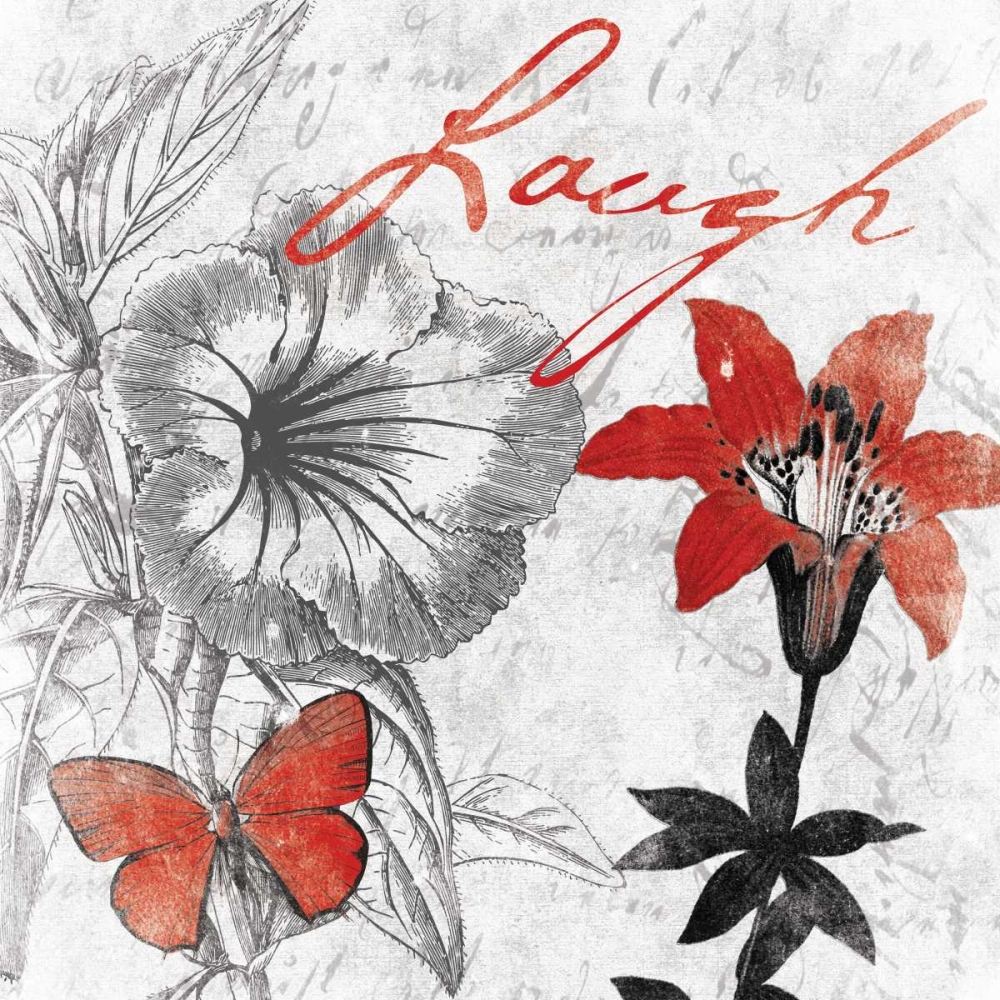 Laugh floral art print by Jace Grey for $57.95 CAD