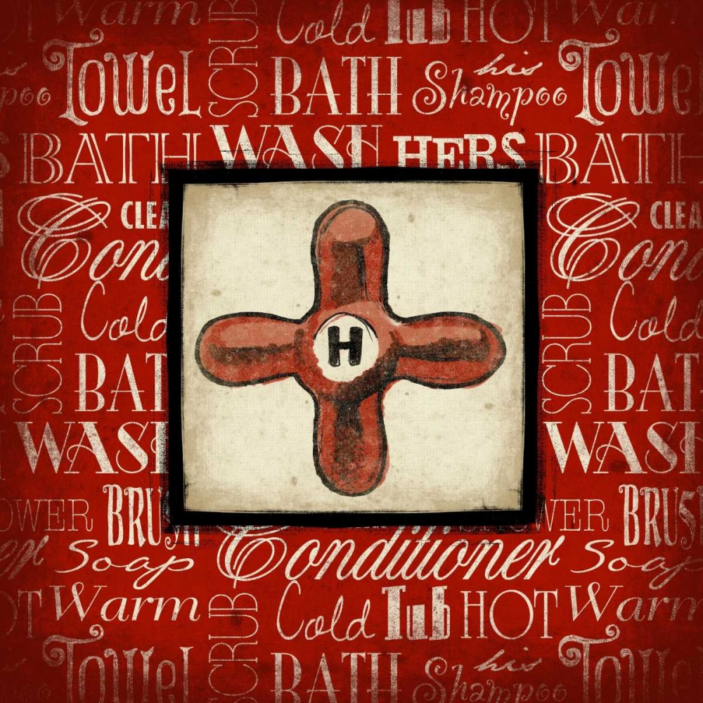 Hot knob Bath art print by Jace Grey for $57.95 CAD