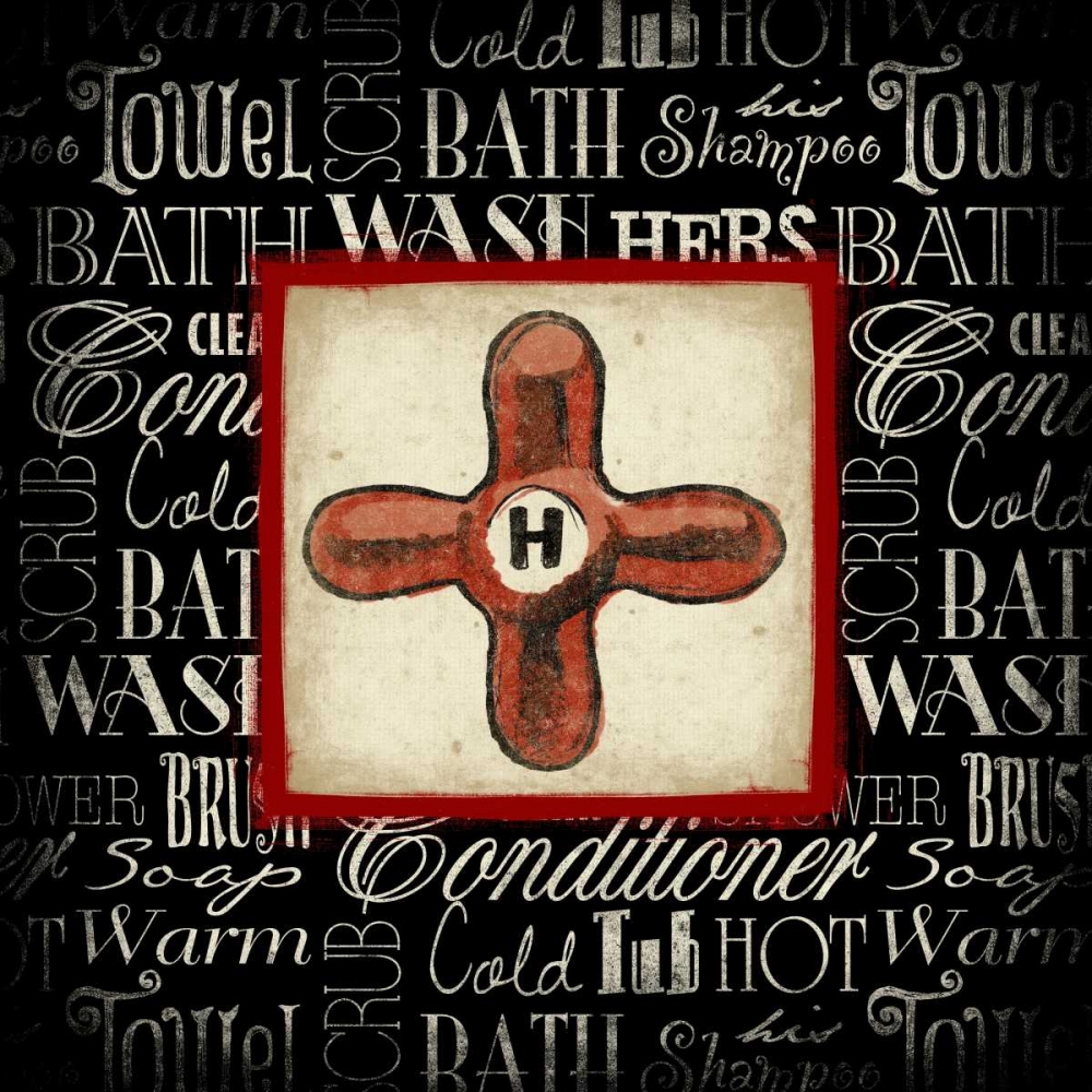 Hot knob Bath art print by Jace Grey for $57.95 CAD
