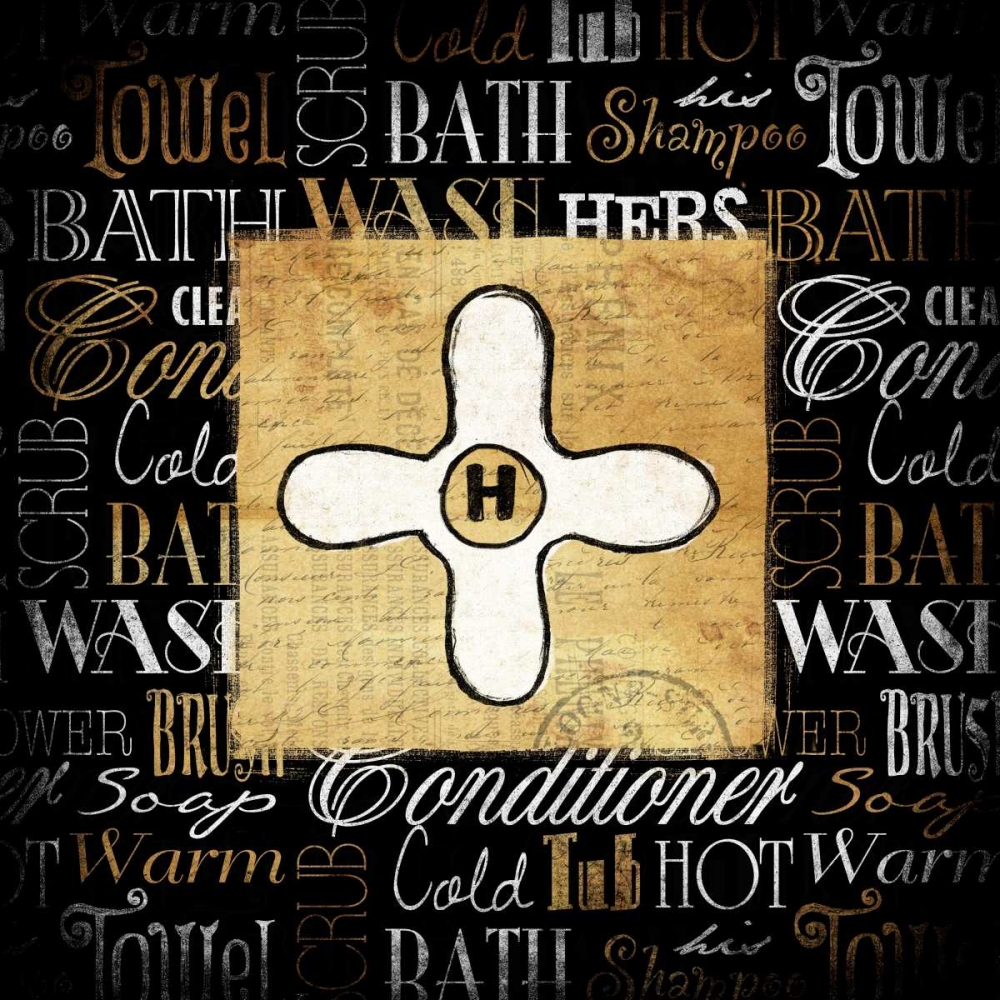 Hot Knob Bath Gold art print by Jace Grey for $57.95 CAD