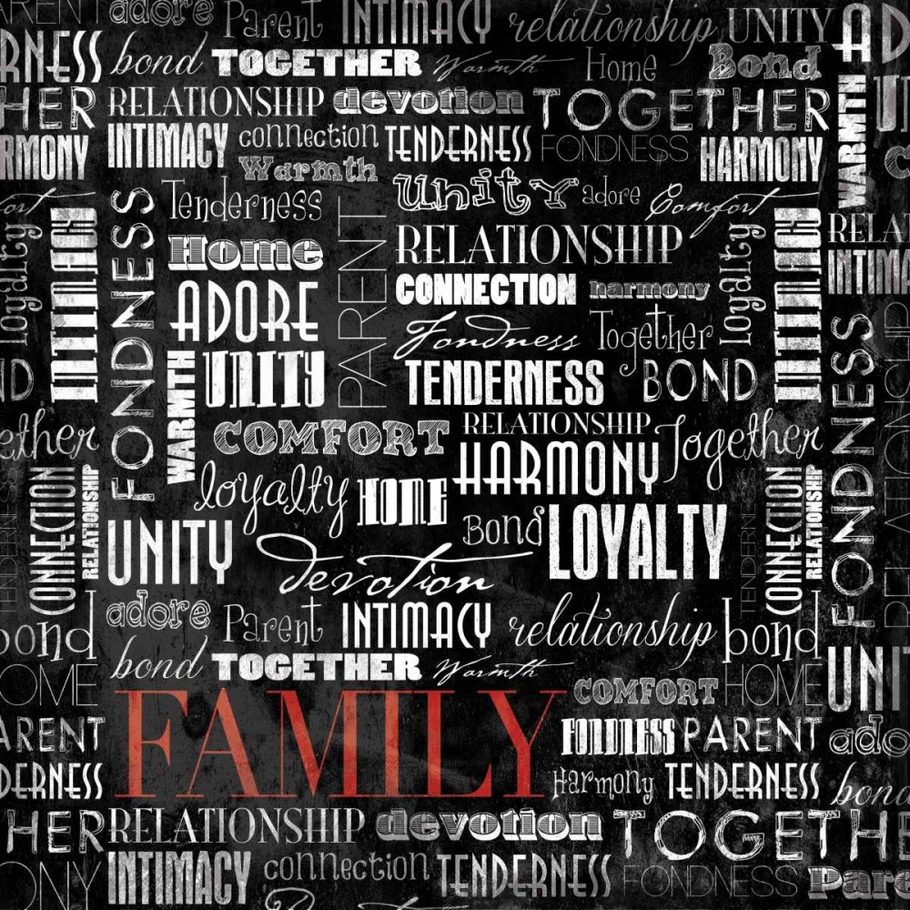 FAMILY art print by Jace Grey for $57.95 CAD