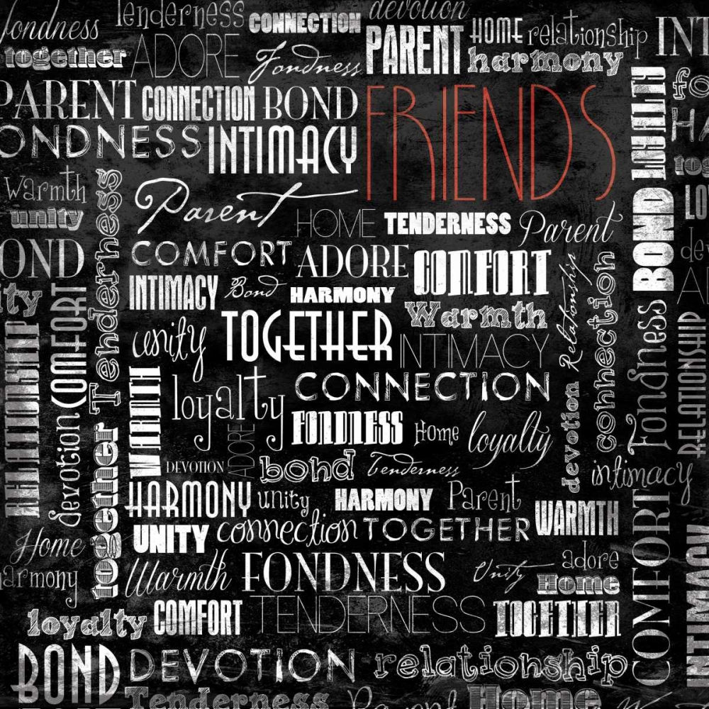 FRIENDS art print by Jace Grey for $57.95 CAD