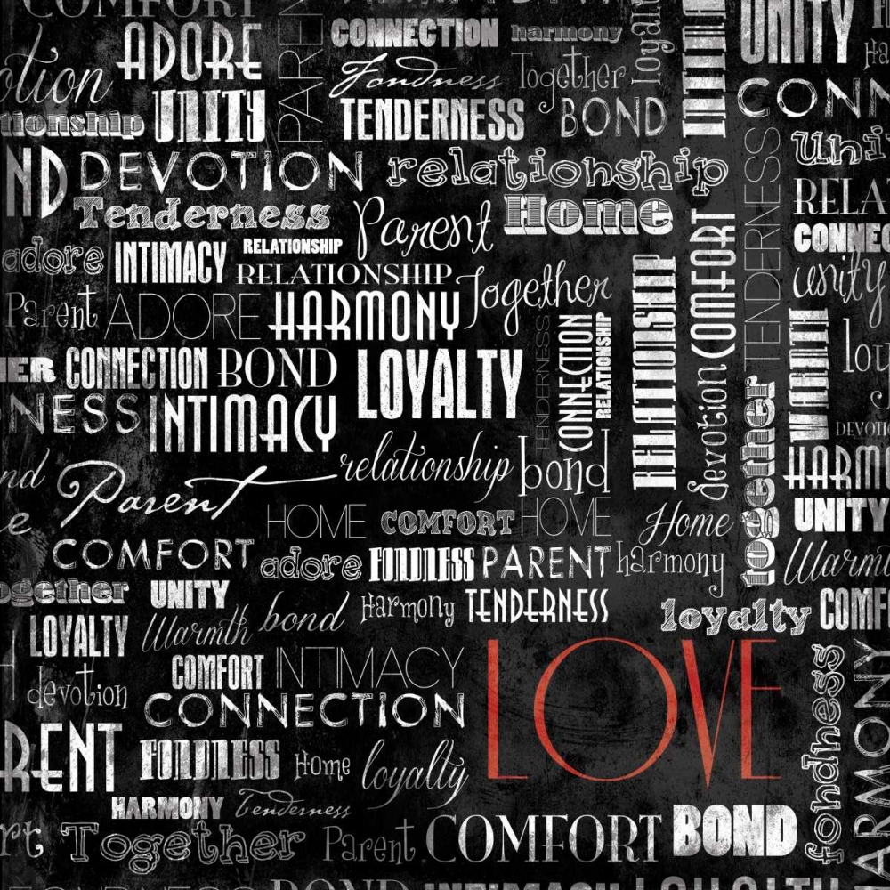 LOVE art print by Jace Grey for $57.95 CAD