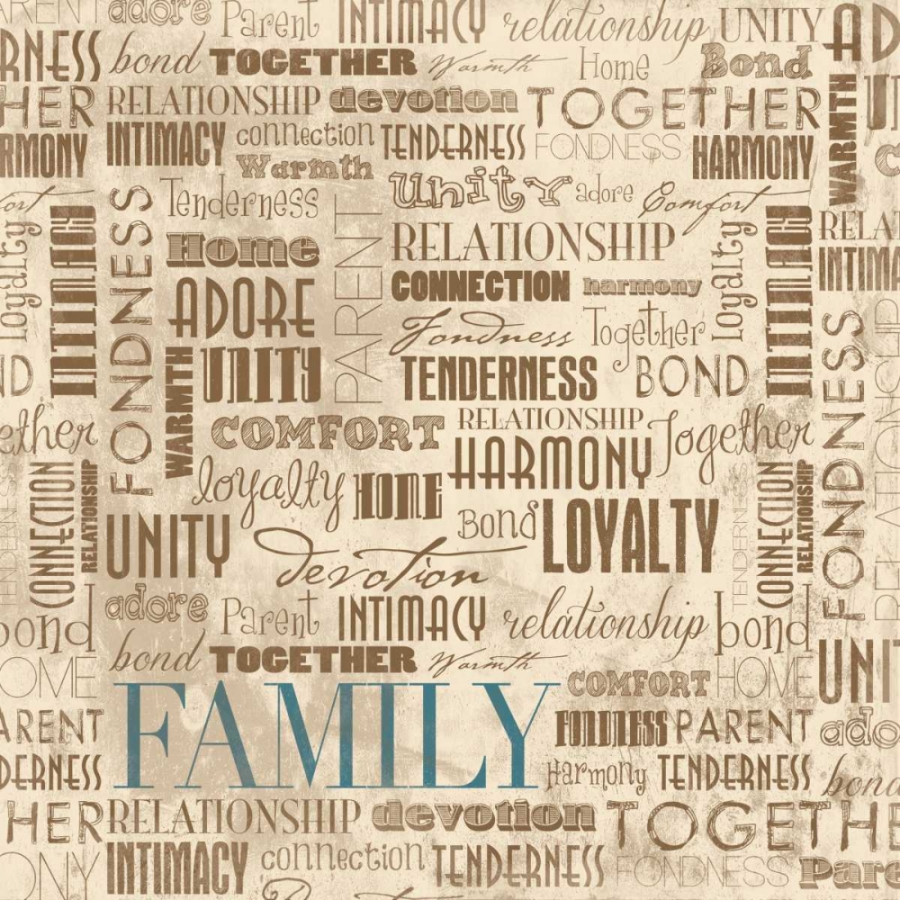FAMILY art print by Jace Grey for $57.95 CAD