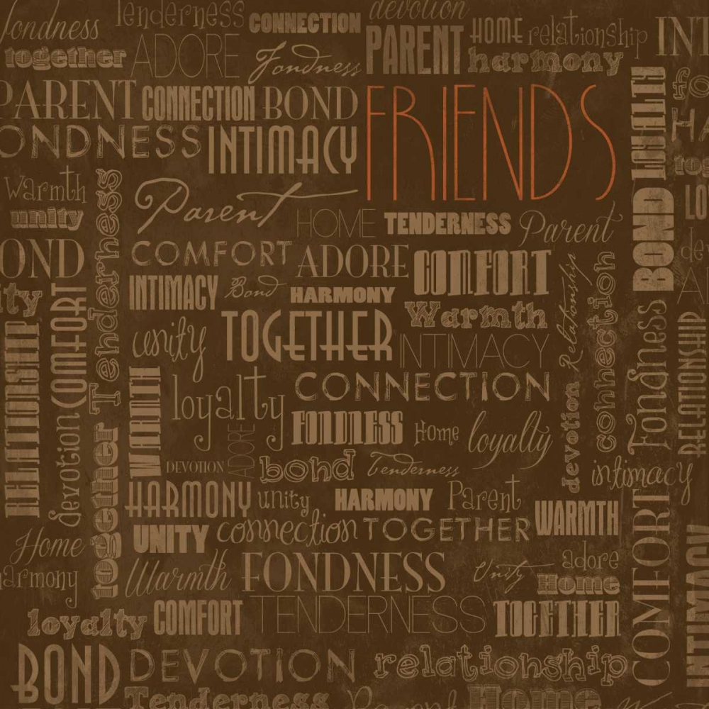FRIENDS art print by Jace Grey for $57.95 CAD