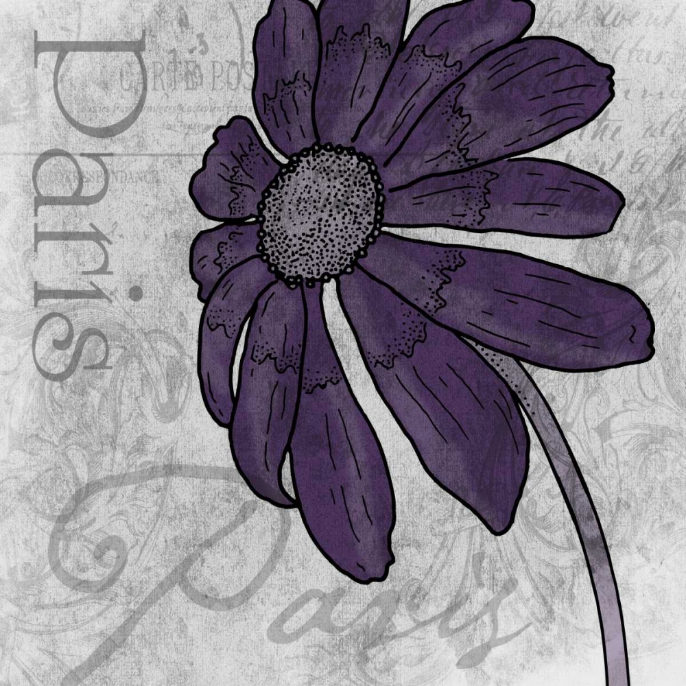 Paris plum art print by Jace Grey for $57.95 CAD