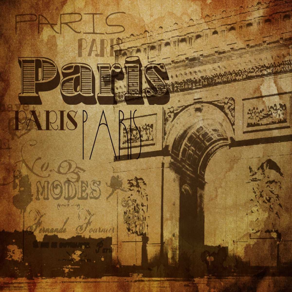 Paris10 art print by Jace Grey for $57.95 CAD
