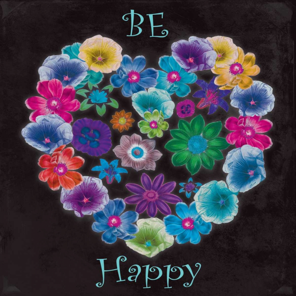 Be Happy art print by Jace Grey for $57.95 CAD