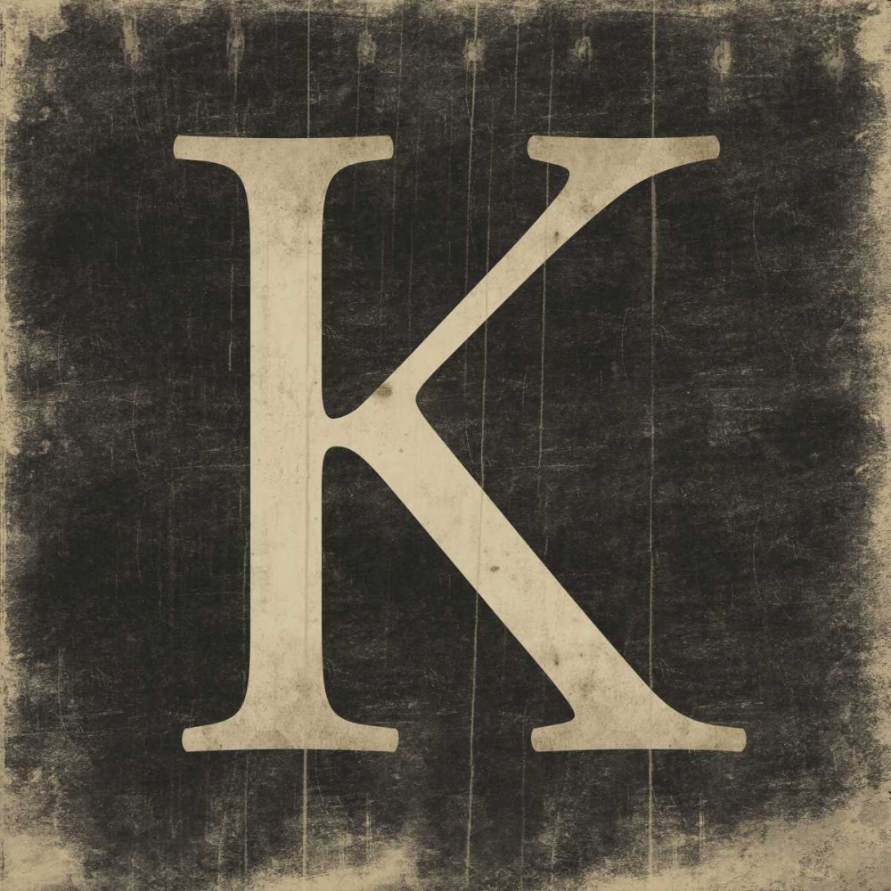 K art print by Jace Grey for $57.95 CAD