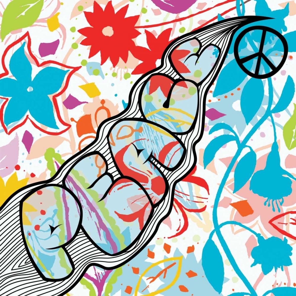 Peace 2 art print by Jace Grey for $57.95 CAD