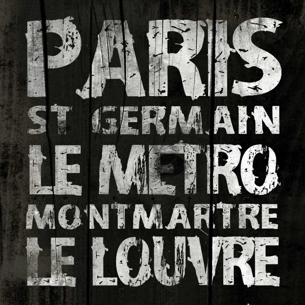 PARIS1 art print by Jace Grey for $57.95 CAD