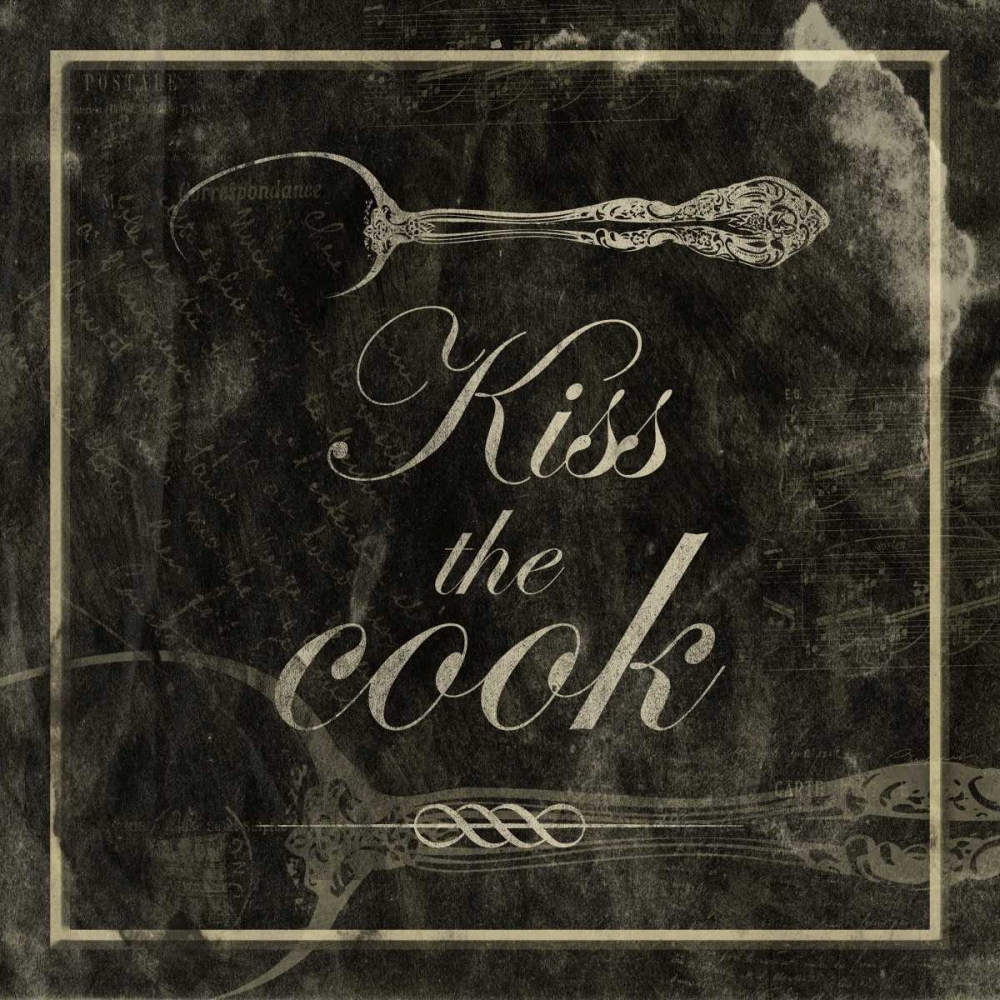kiss the cook art print by Jace Grey for $57.95 CAD