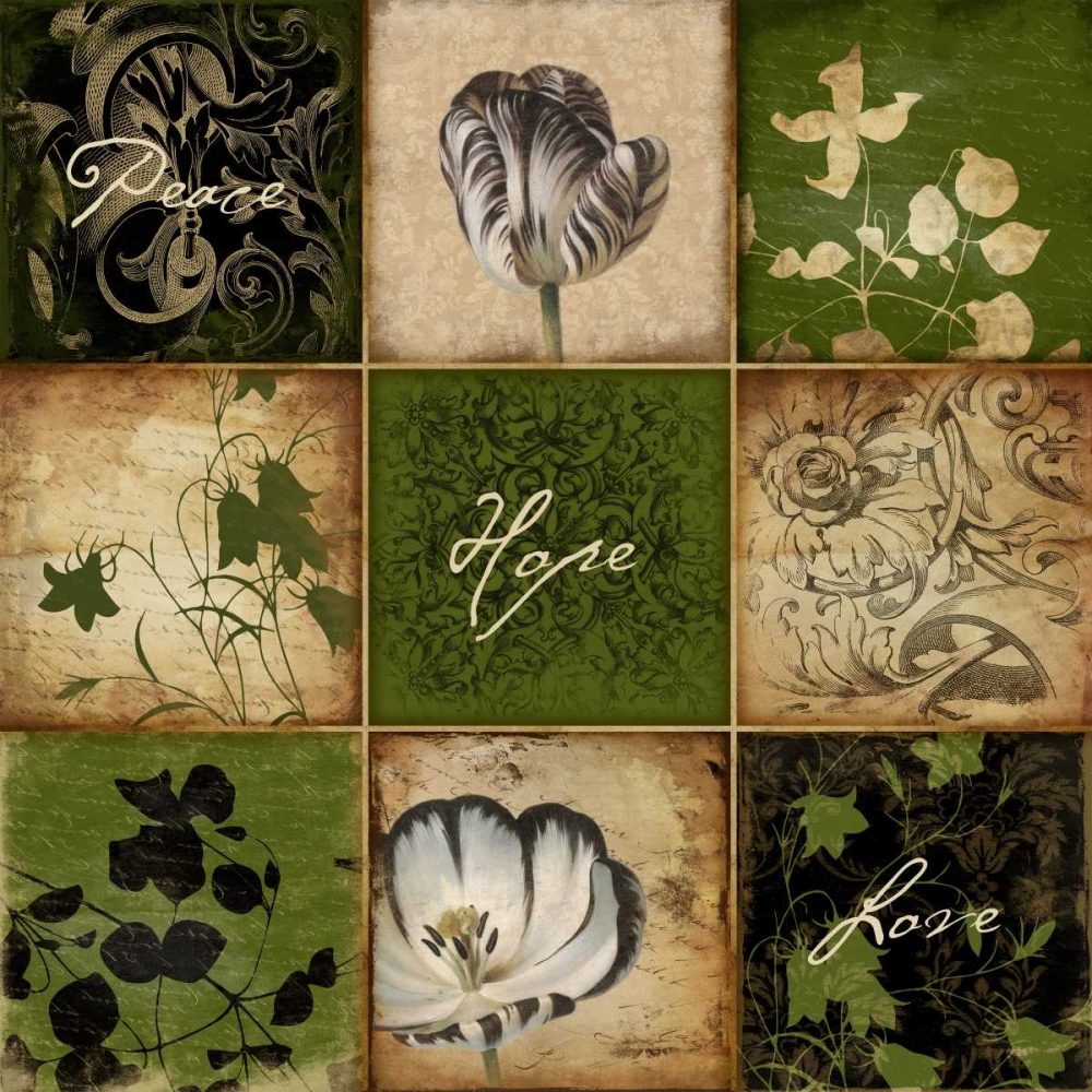 9patch floral2 art print by Jace Grey for $57.95 CAD