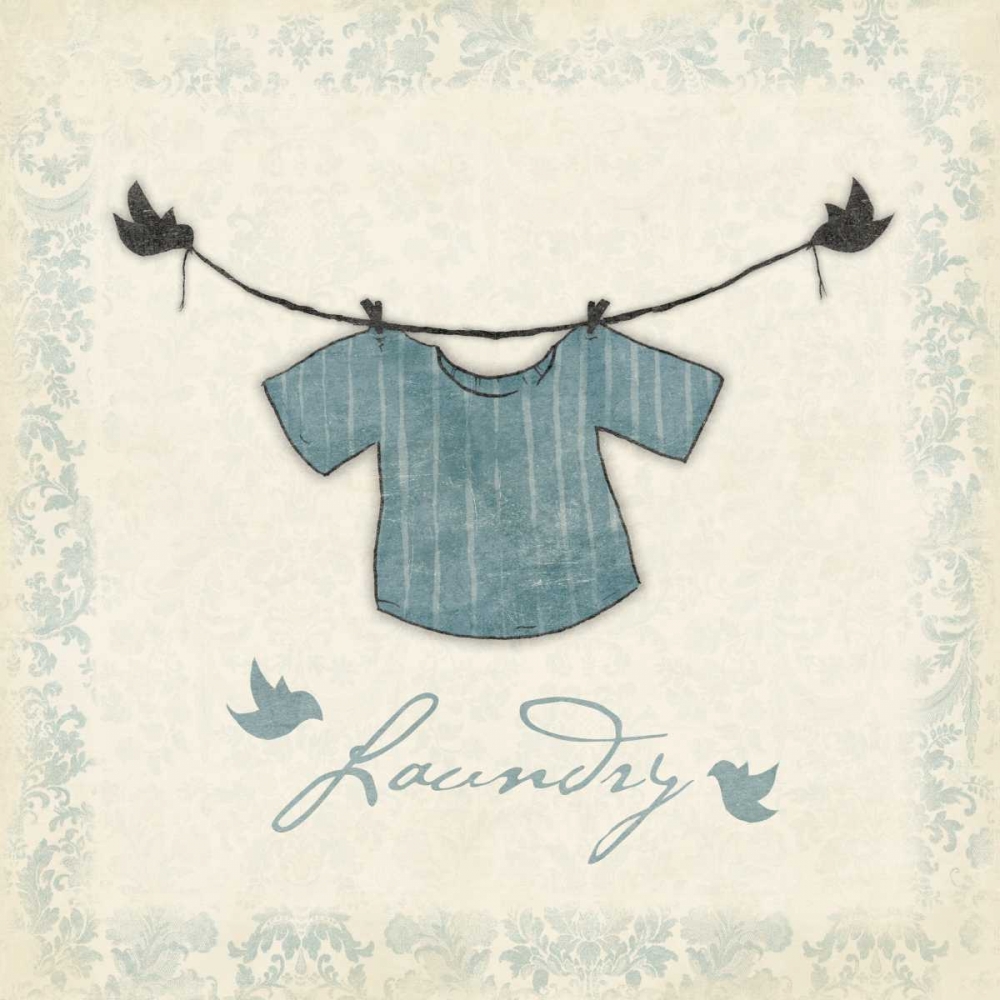 Laundry shirt art print by Jace Grey for $57.95 CAD