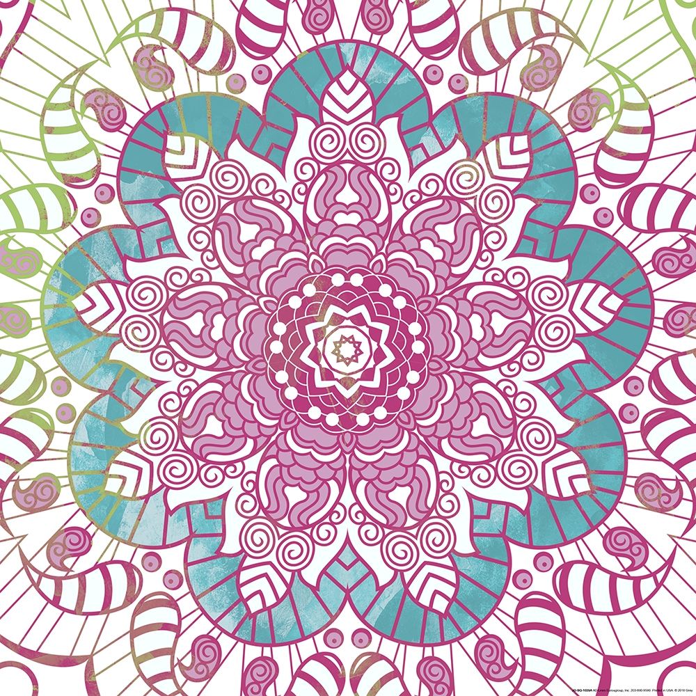 Flower Mandala Pop art print by Jace Grey for $57.95 CAD