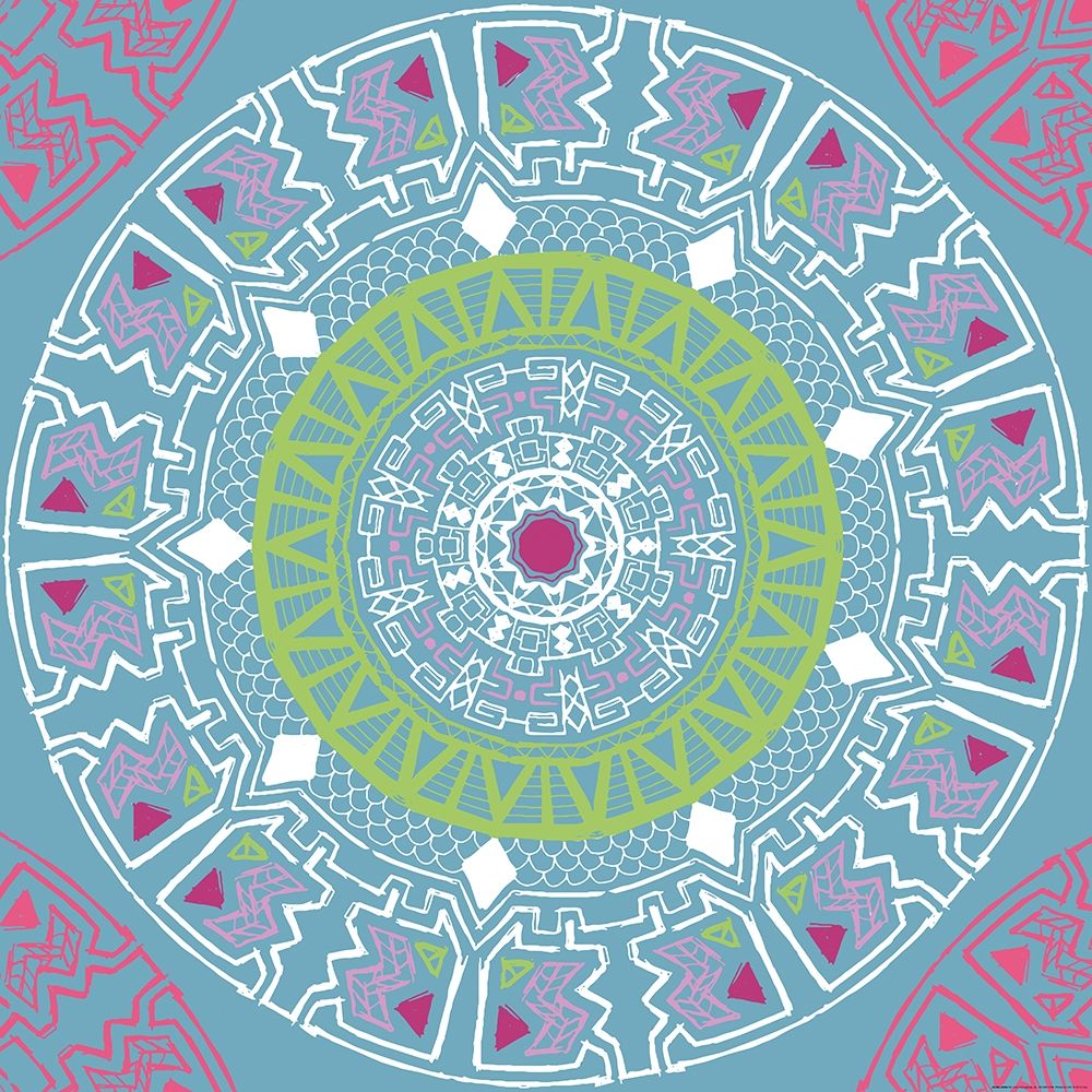 Mandala Wine art print by Jace Grey for $57.95 CAD
