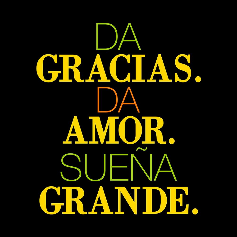Gracias Amor art print by Jace Grey for $57.95 CAD