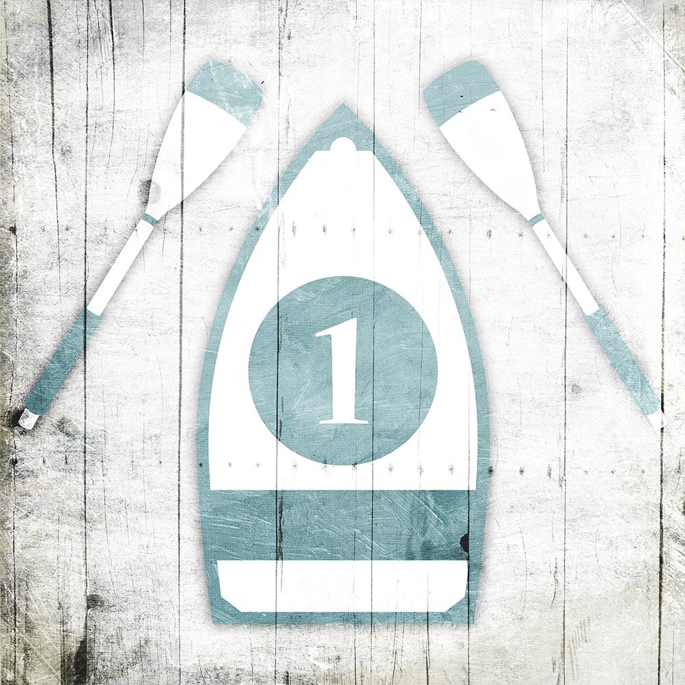 Number One Boat Toned Down art print by Jace Grey for $57.95 CAD