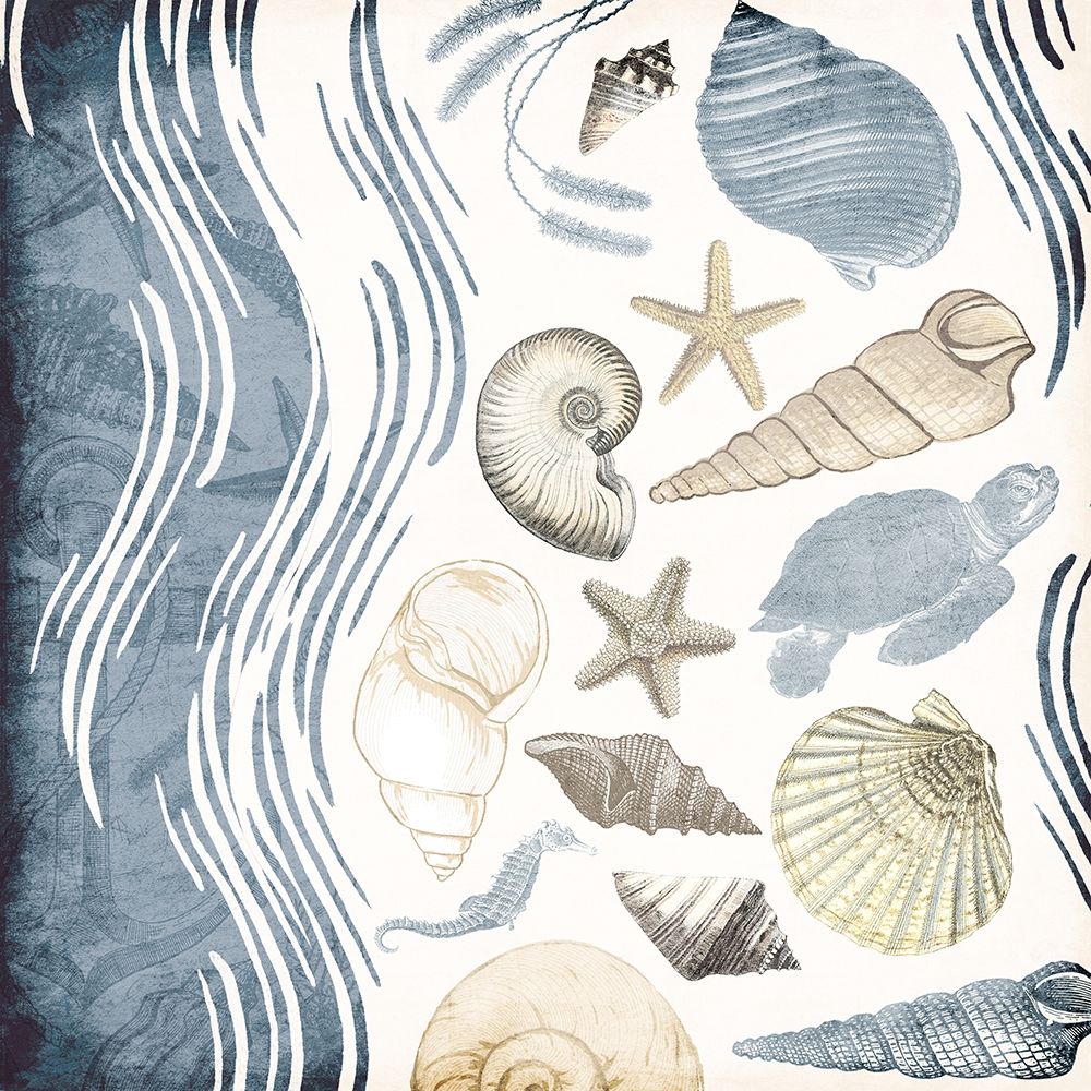 Coastal Waves art print by Jace Grey for $57.95 CAD