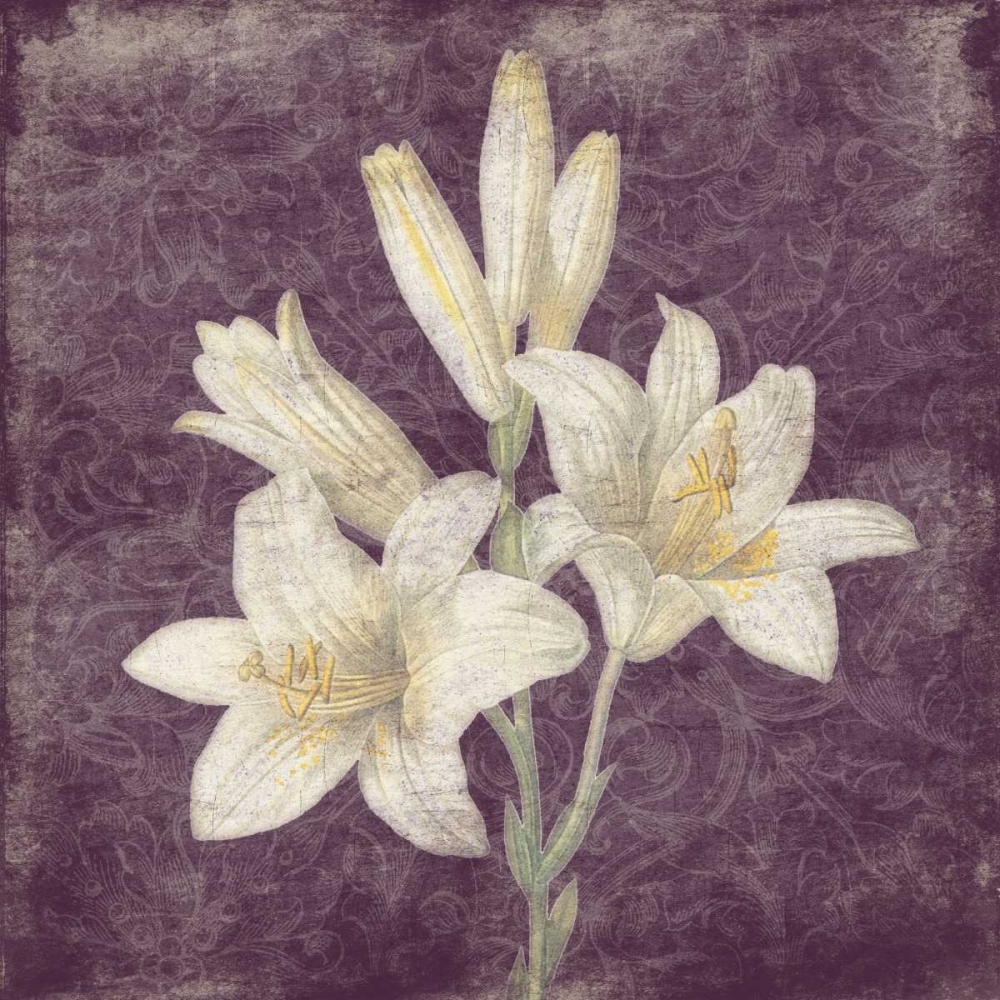 Purple Flower art print by Jace Grey for $57.95 CAD