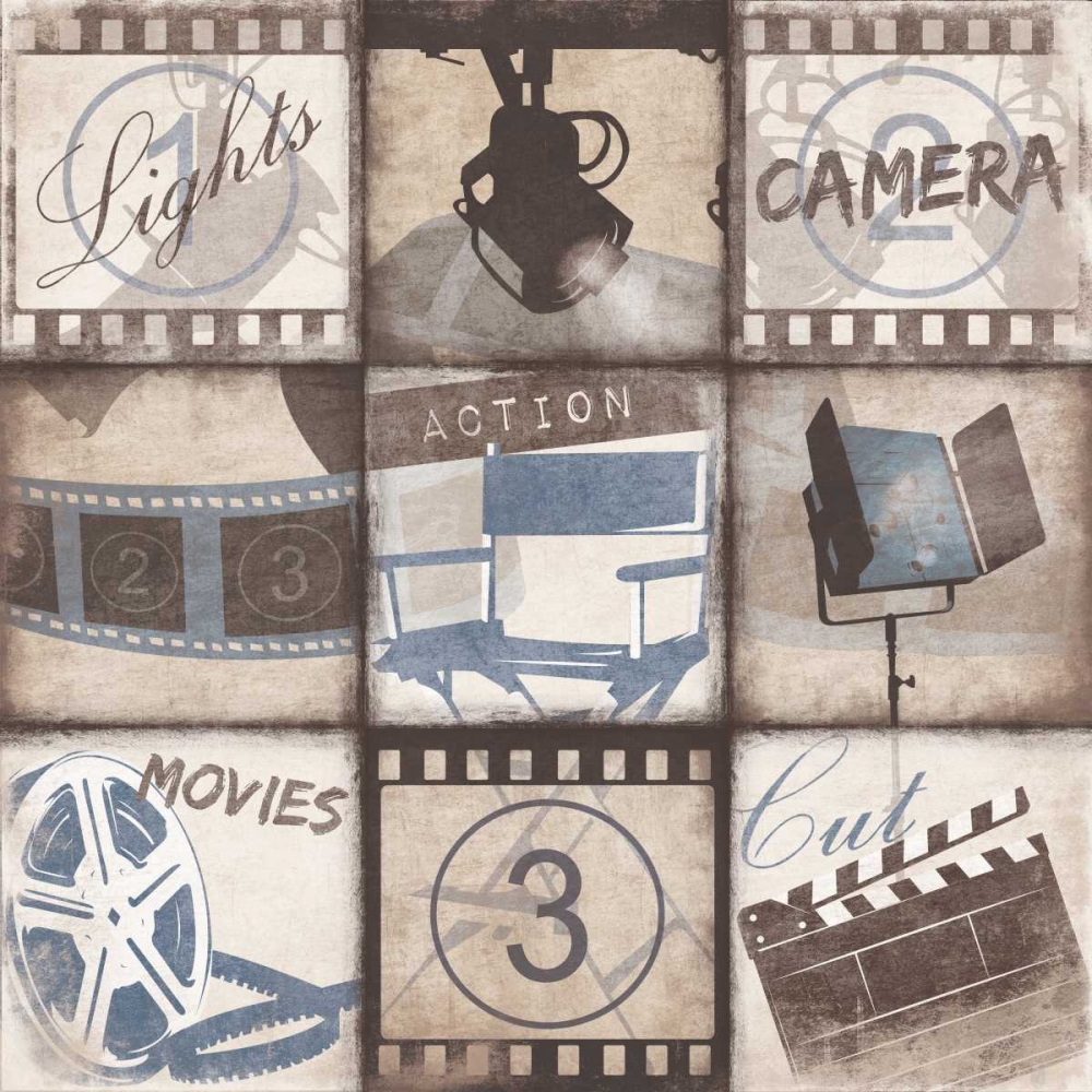 Cinema 9patch art print by Jace Grey for $57.95 CAD
