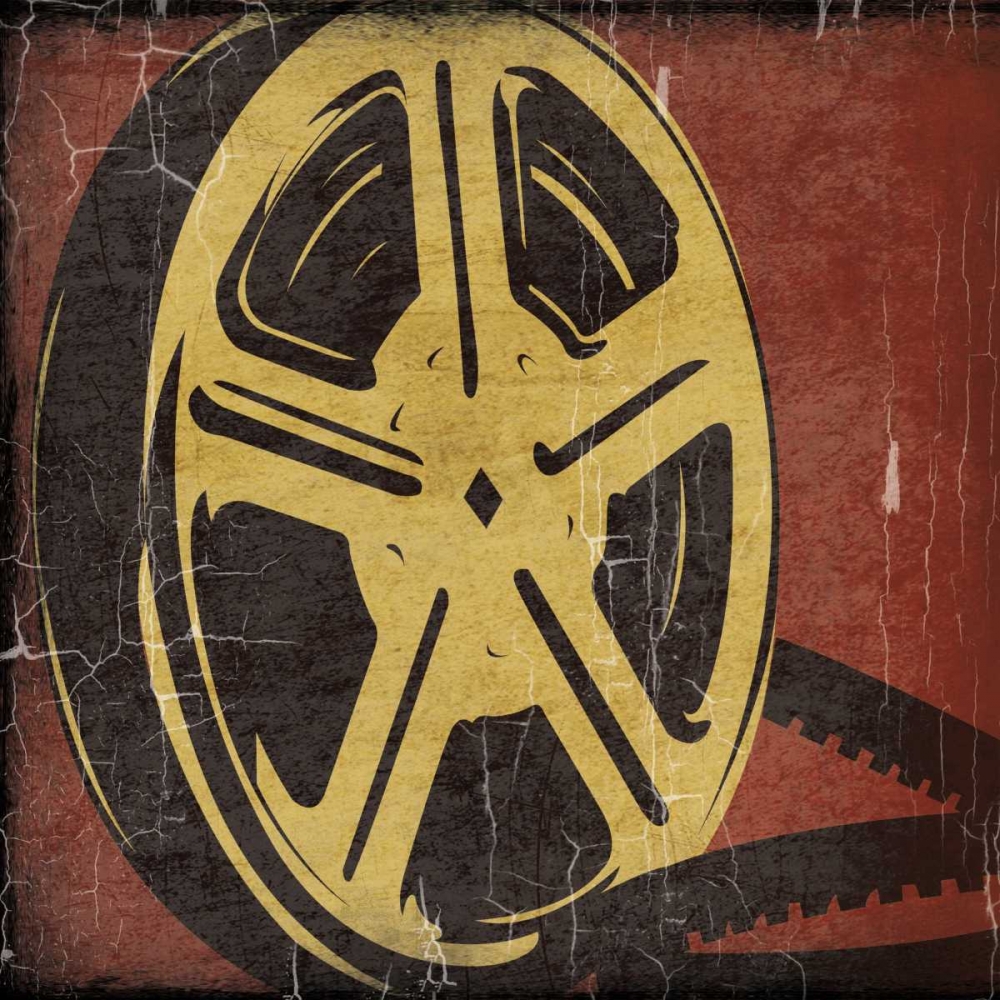Cinema red art print by Jace Grey for $57.95 CAD
