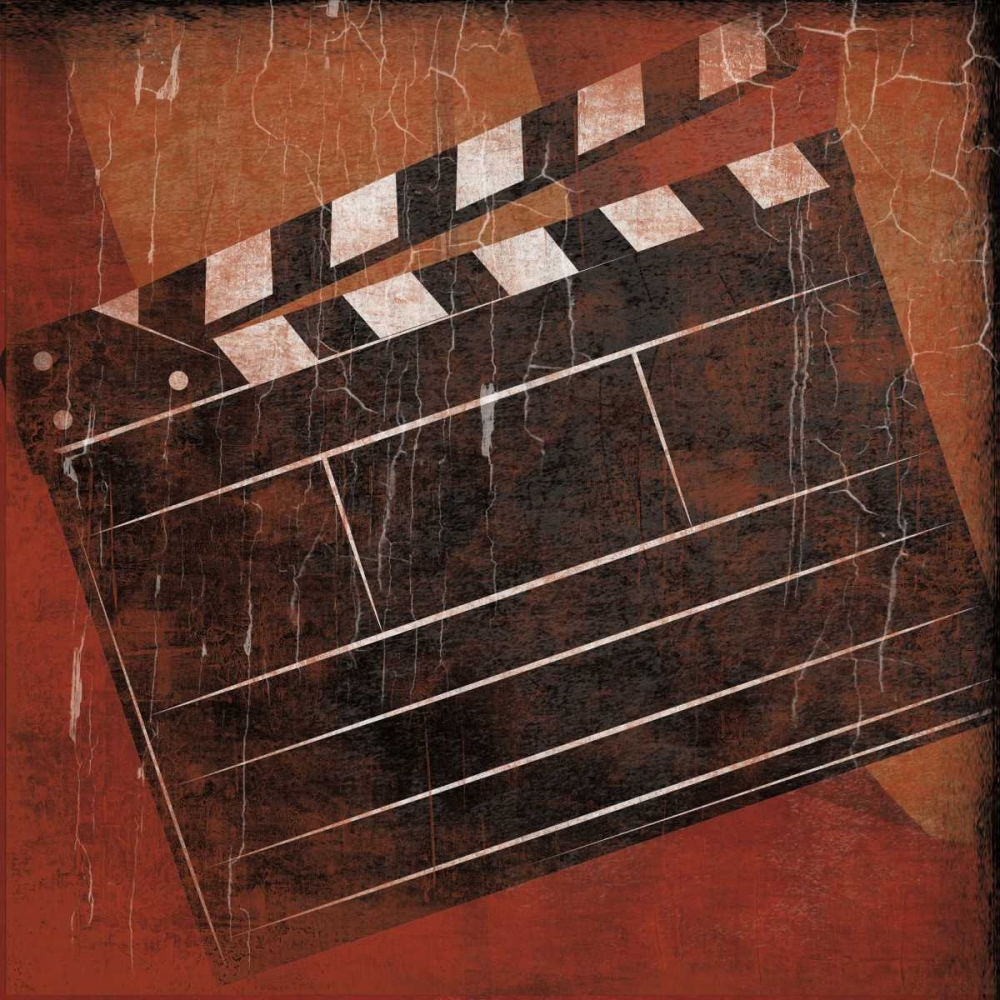 Cinema red art print by Jace Grey for $57.95 CAD