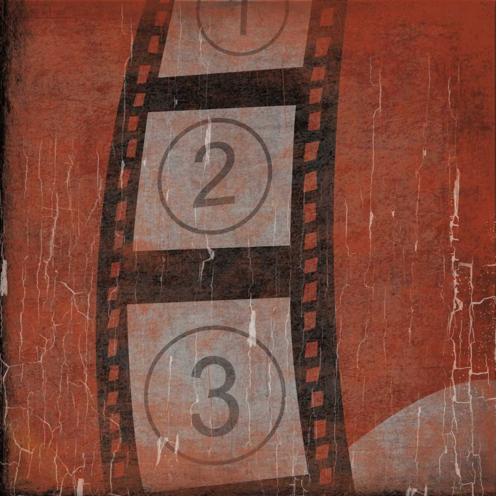 Cinema red art print by Jace Grey for $57.95 CAD