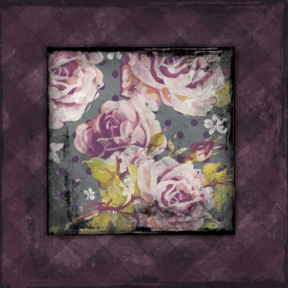Flower Patch Bordered art print by Jace Grey for $57.95 CAD