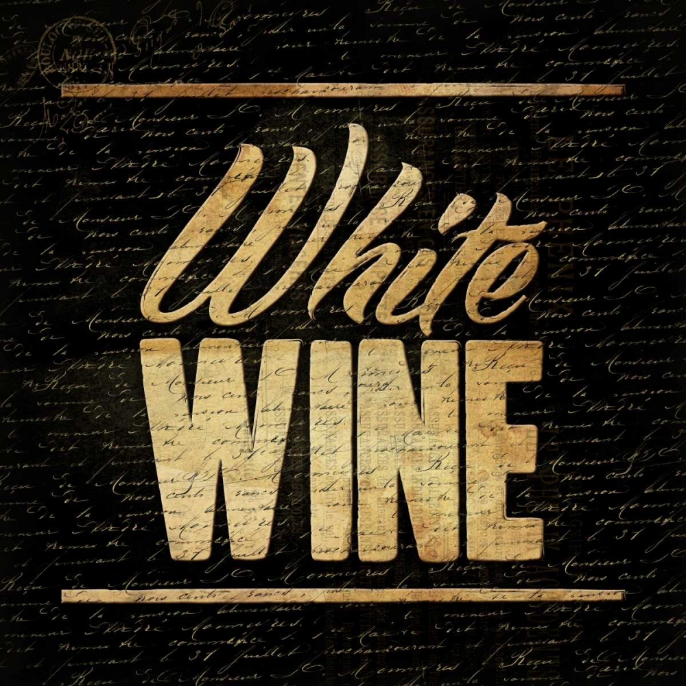 White Wine B art print by Jace Grey for $57.95 CAD