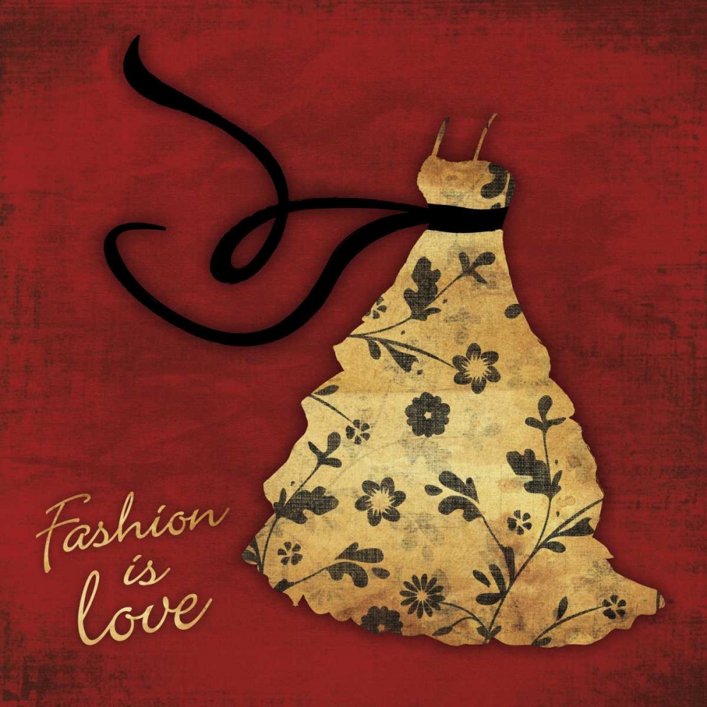 Fashion Is Love art print by Jace Grey for $57.95 CAD