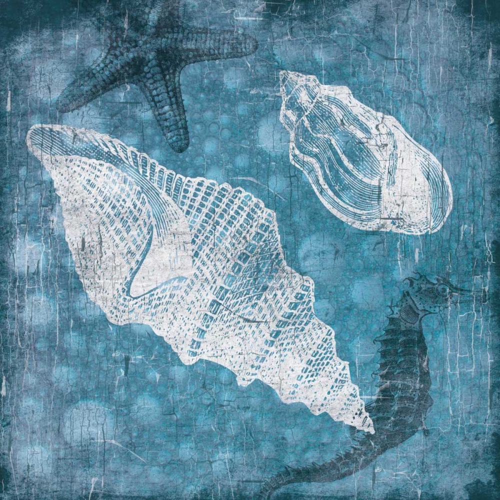 Shell Bubbles II art print by Jace Grey for $57.95 CAD