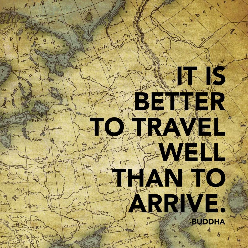 Map Inspirational Mate art print by Jace Grey for $57.95 CAD
