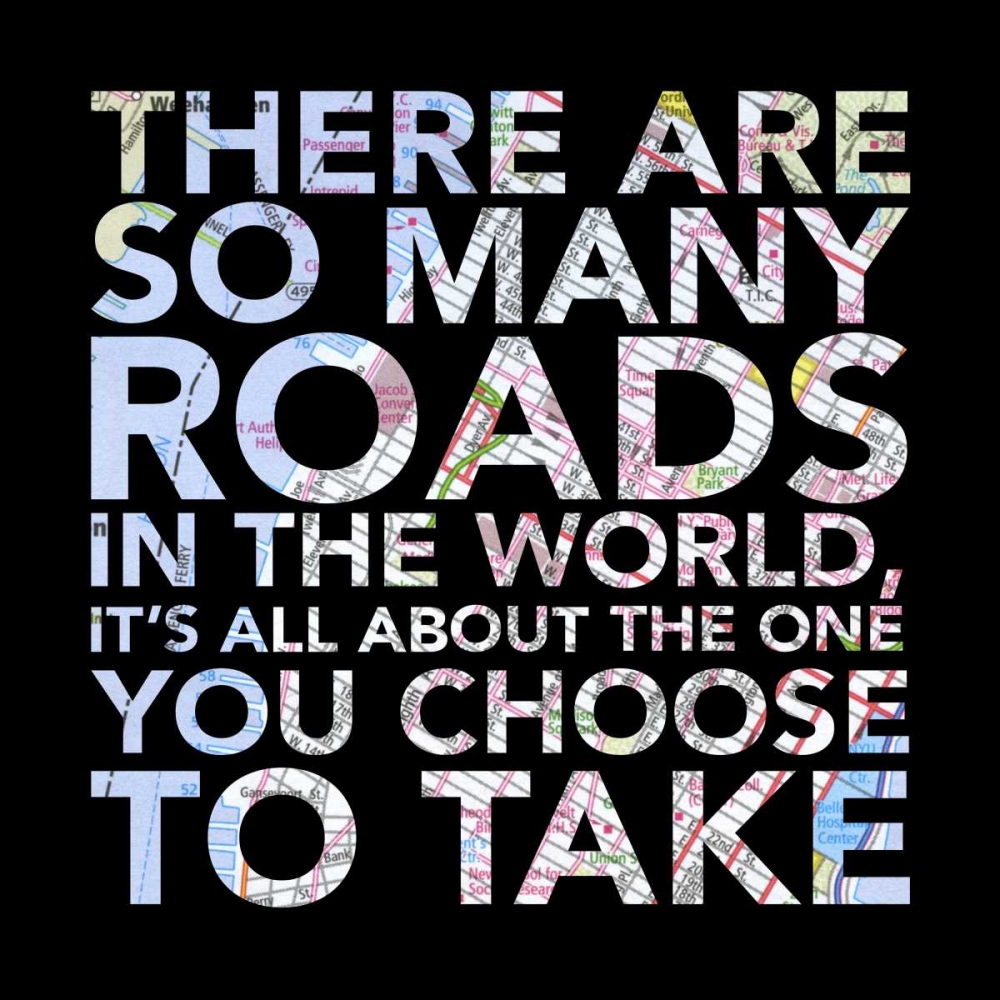 Many Roads art print by Jace Grey for $57.95 CAD