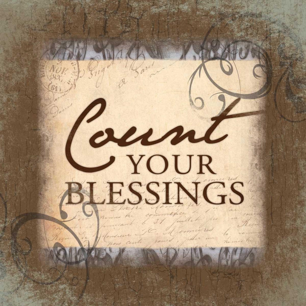 Count Your Blessings art print by Jace Grey for $57.95 CAD