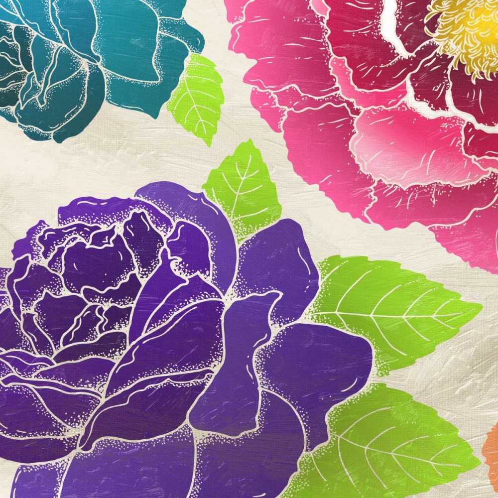 Bright Florals art print by Jace Grey for $57.95 CAD