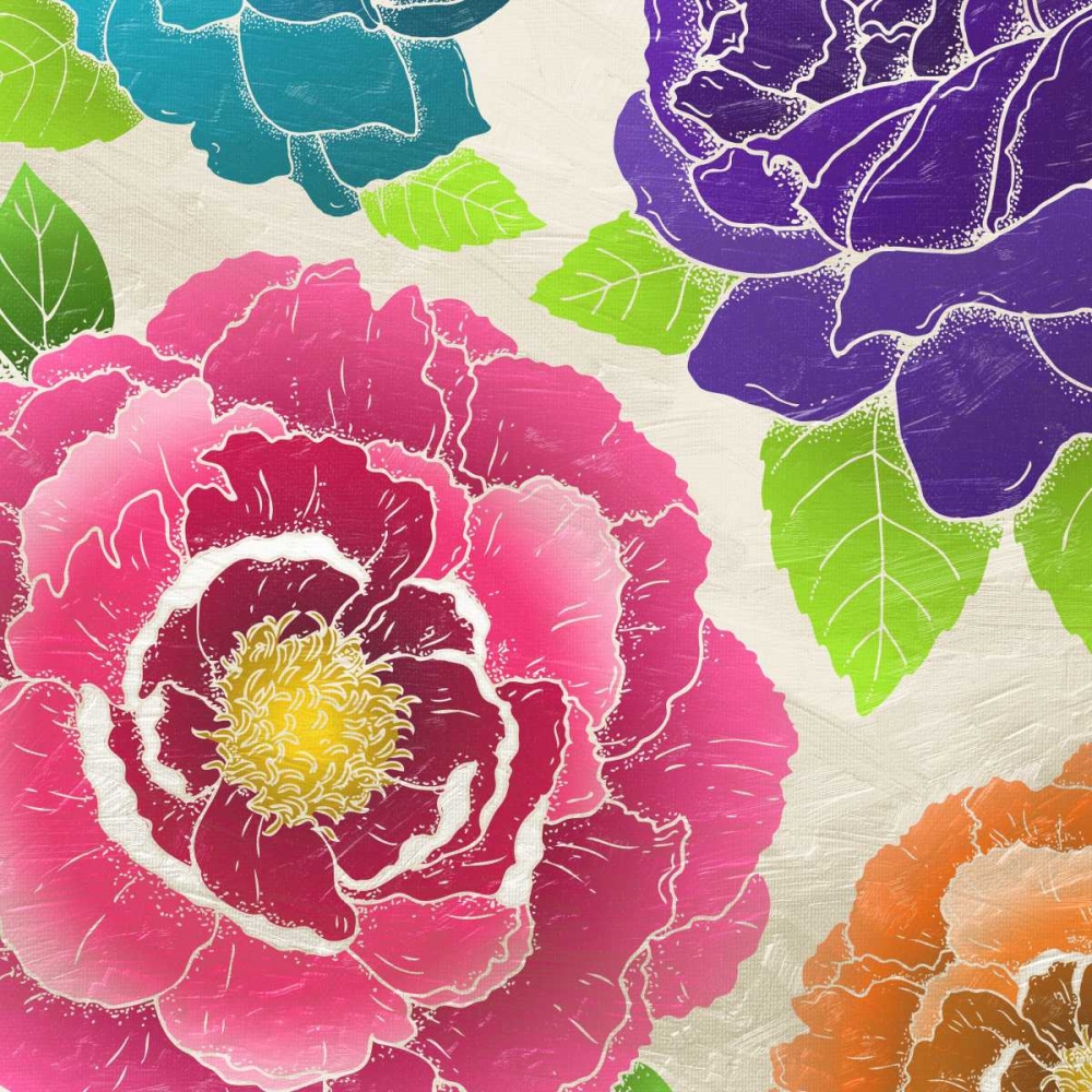 Bright Florals Mate art print by Jace Grey for $57.95 CAD