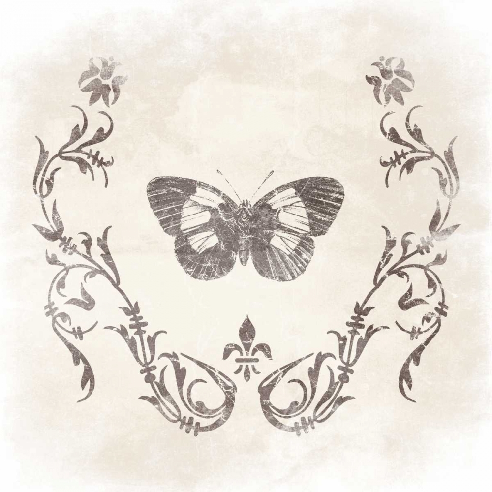 Stencil Butterfly 1 art print by Jace Grey for $57.95 CAD