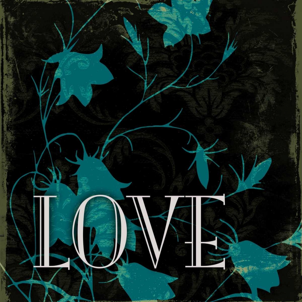Dark Blue Love art print by Jace Grey for $57.95 CAD