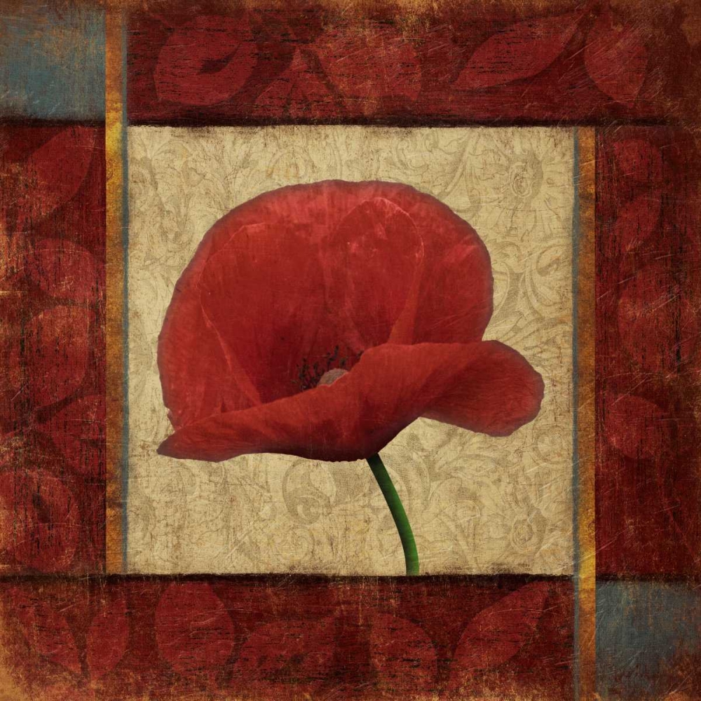 Red Poppie 1 art print by Jace Grey for $57.95 CAD