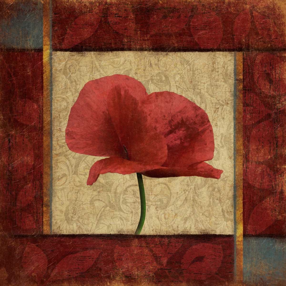 Red Poppie 2 art print by Jace Grey for $57.95 CAD