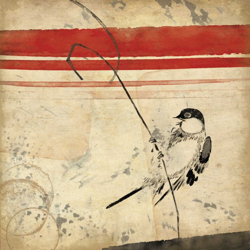 Grunge Bird art print by Jace Grey for $57.95 CAD