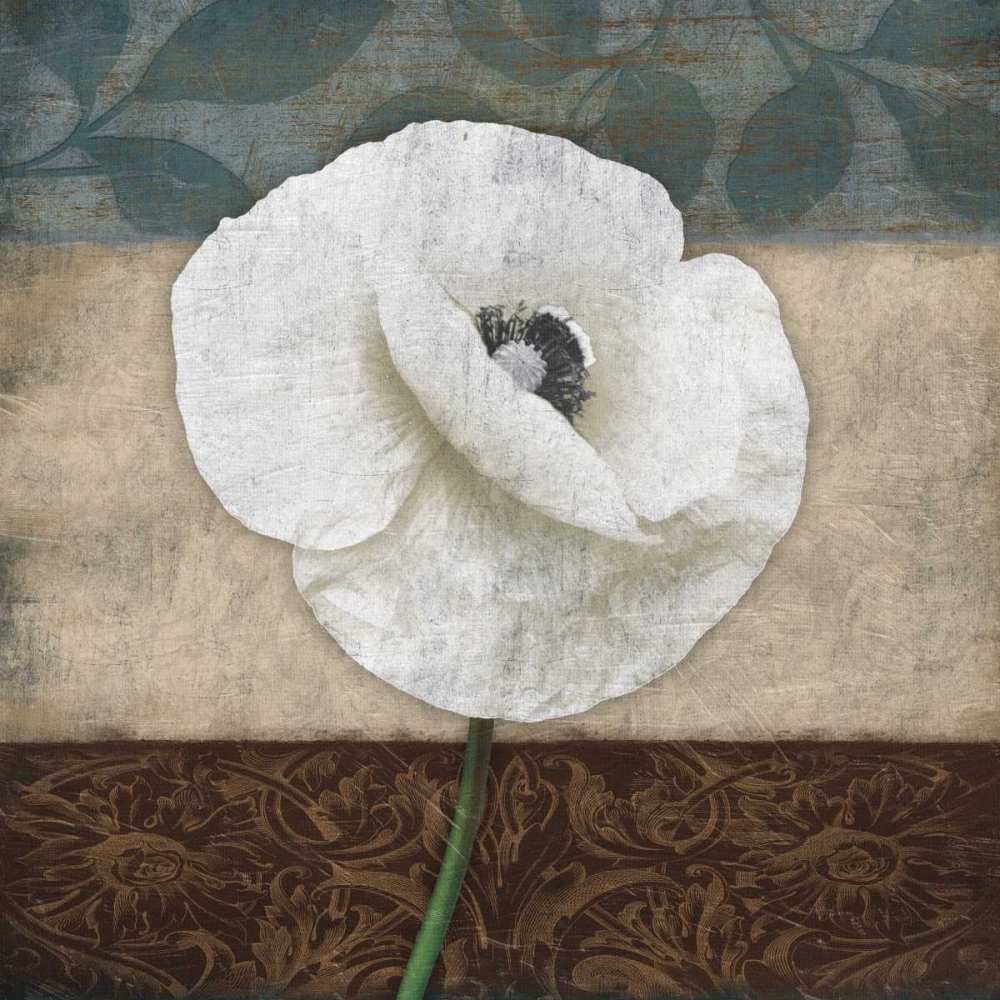 White Floral art print by Jace Grey for $57.95 CAD