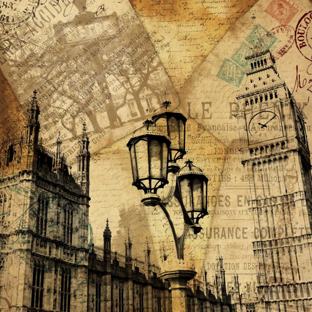 London 4 art print by Jace Grey for $57.95 CAD